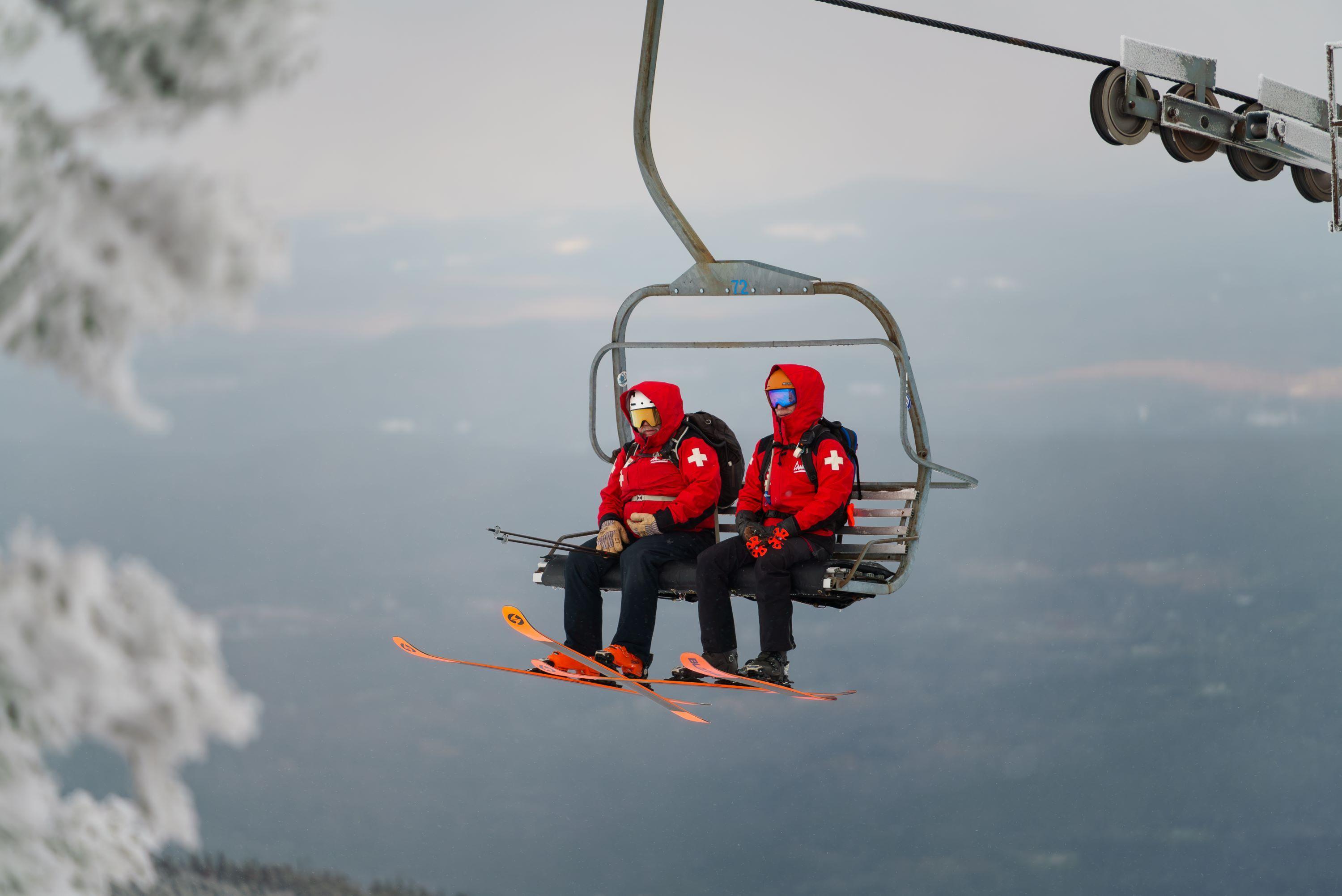 2 patrollers ride the cannonball quad