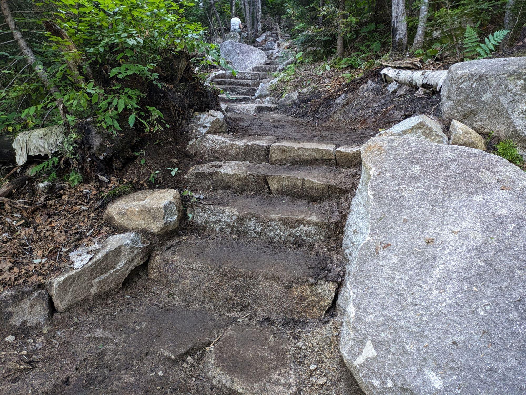 after photo from the ridge loop